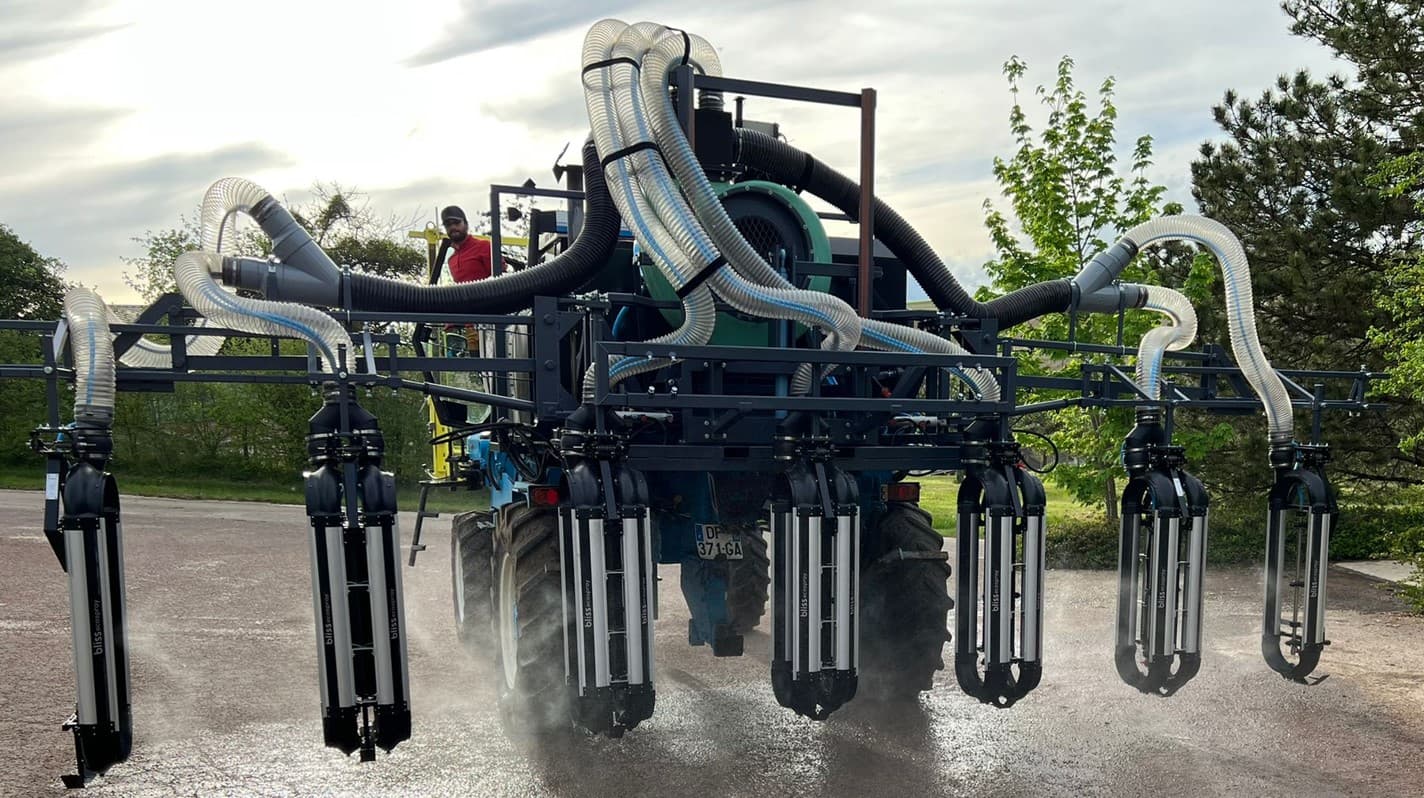 Équipement BLISS Ecospray - Domaine Serge Mathieu